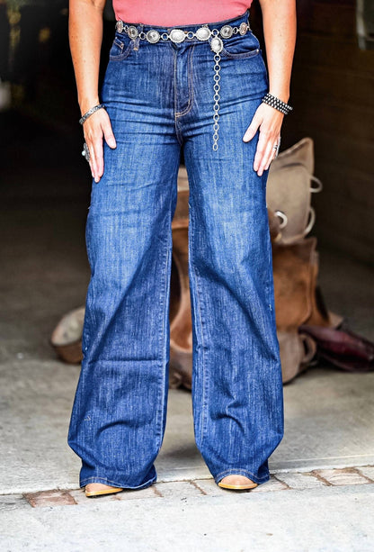 Joplin Wide Leg High Rise Jean