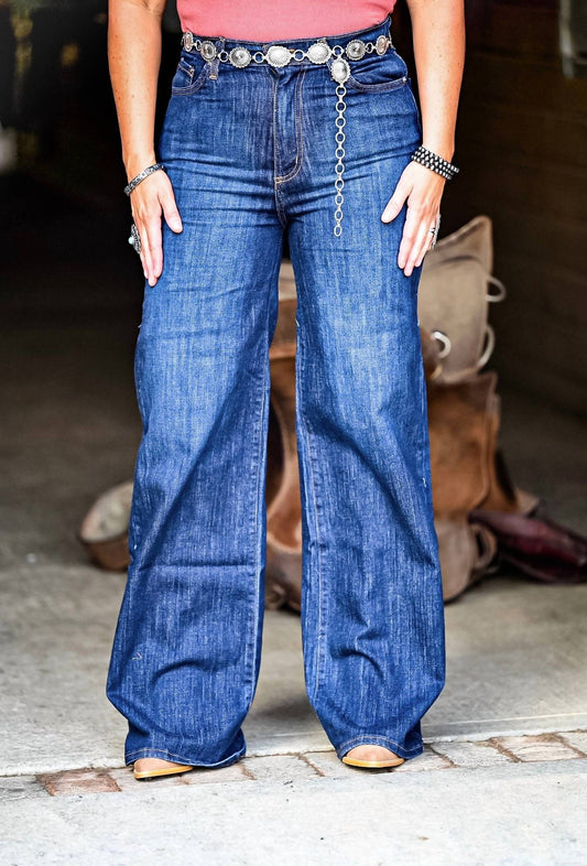 Joplin Wide Leg High Rise Jean