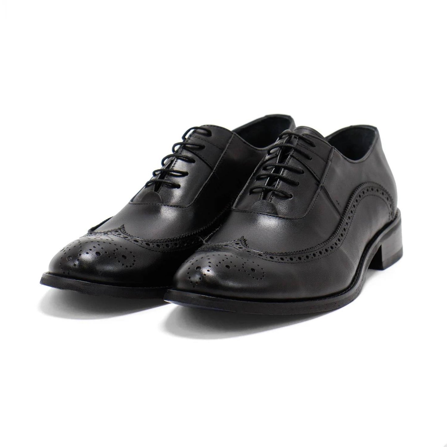 Men's Genova Leather Wingtip Oxford Shoes