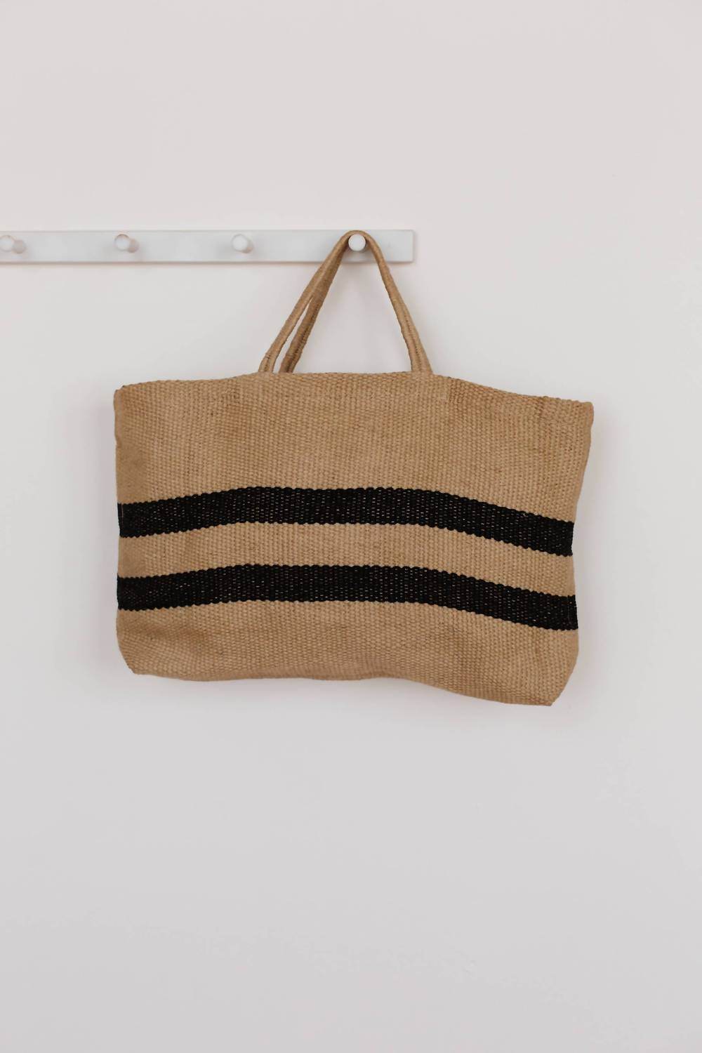 Will & Bear - Women's Double Stripe Woven Tote Bag - Rack Hunt