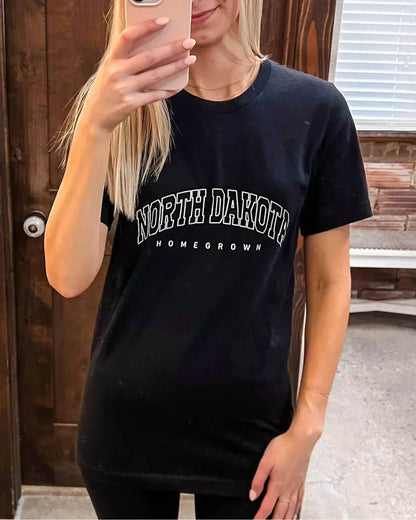 The Minted Olive - North Dakota Homegrown Tee - Rack Hunt