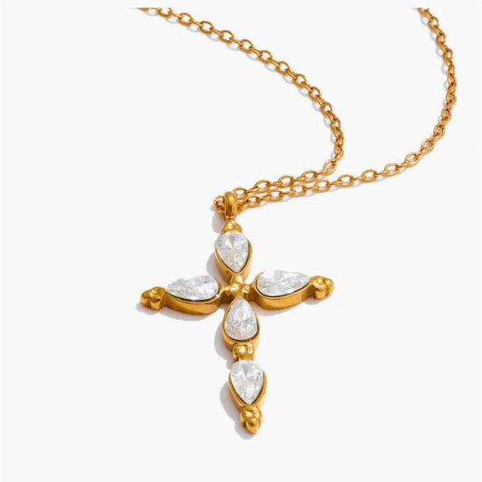 Women's Audrey Cross Necklace