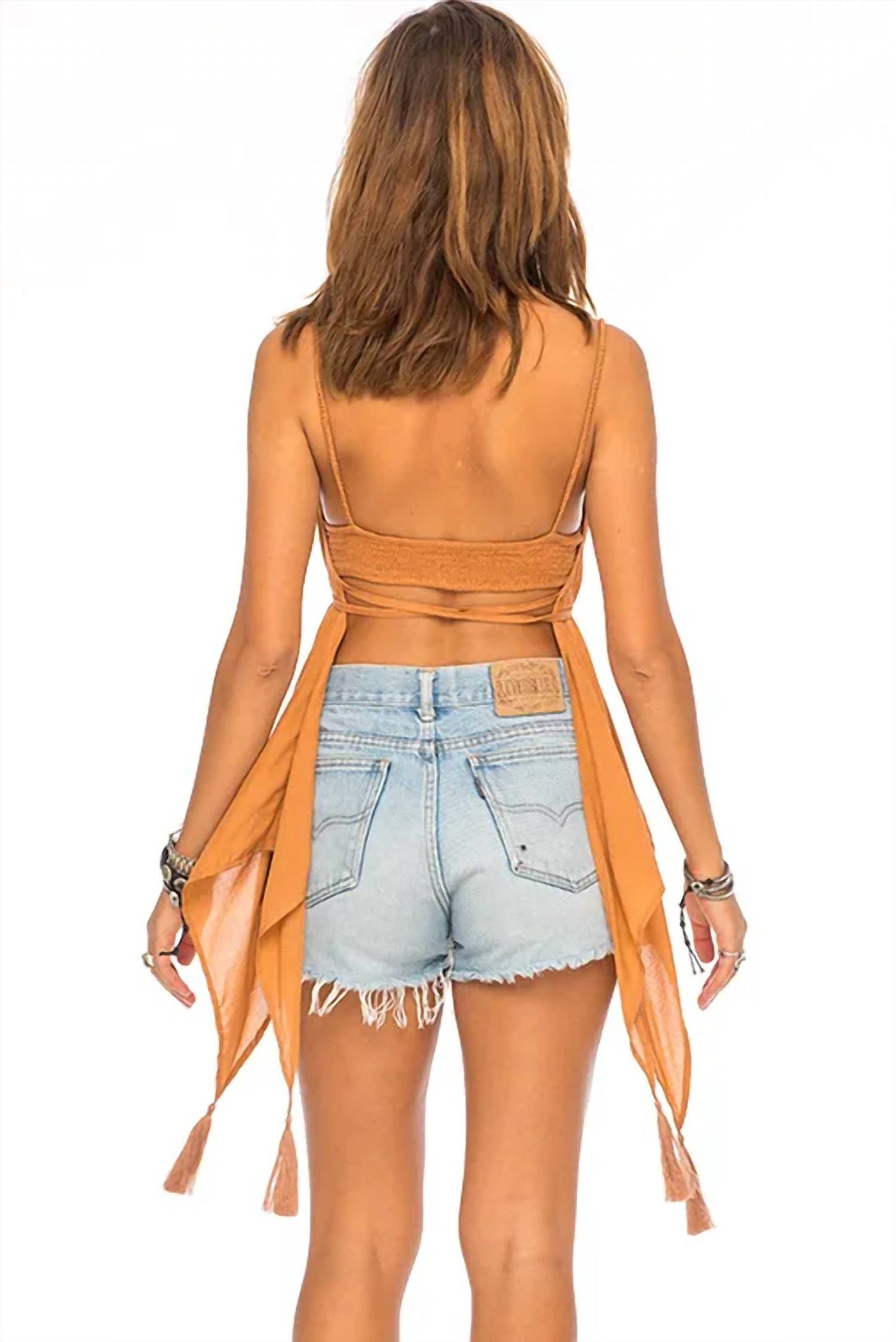 Stevie Butterfly Scarf Top