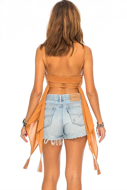 Stevie Butterfly Scarf Top