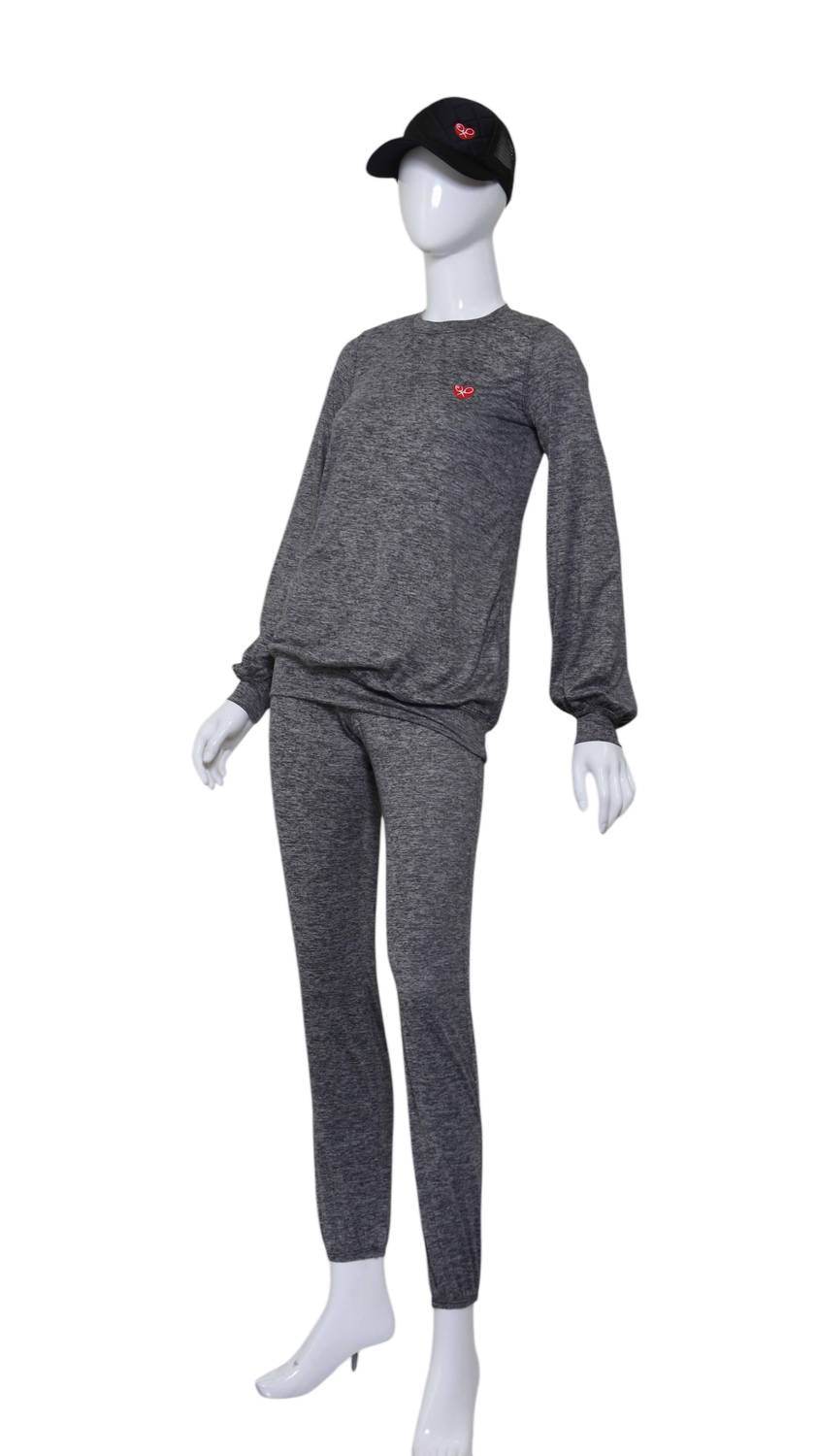 Love Love Tennis - Women's Long Sleeve Warm Up Top - Rack Hunt