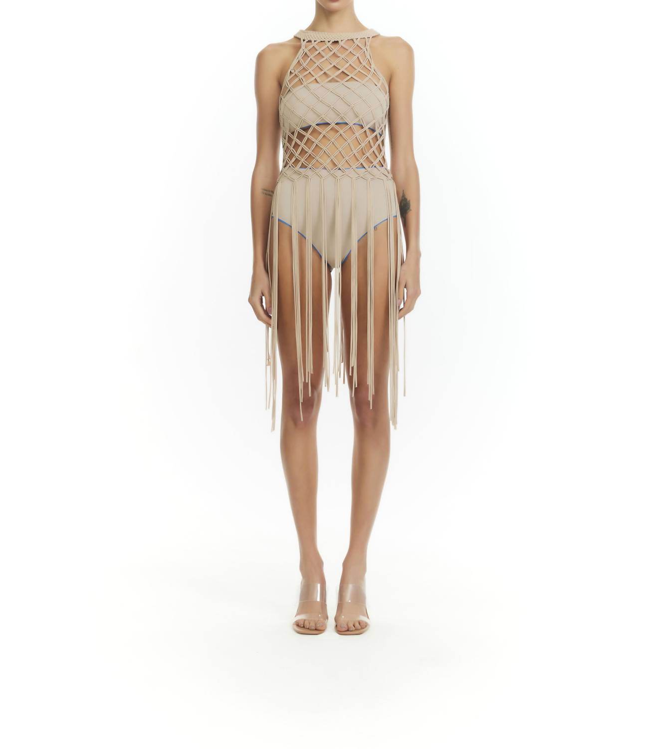 NHall Resortwear - Anamar Cover Up Macrame - Rack Hunt -