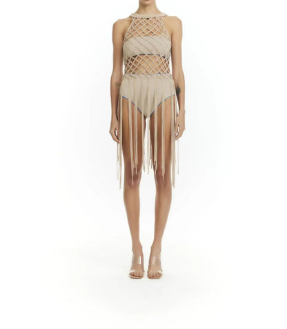 NHall Resortwear - Anamar Cover Up Macrame - Rack Hunt