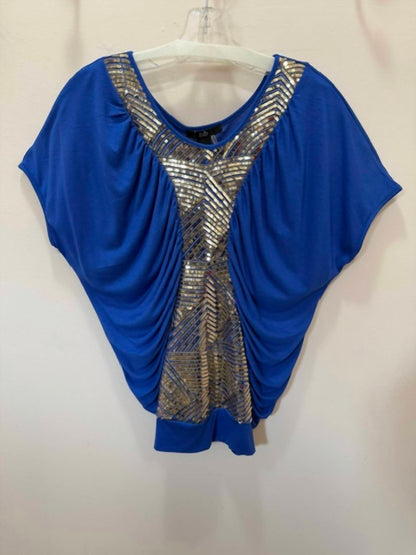 Women's Ruched And Sequin Top