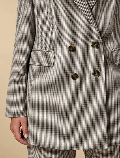 Marina Rinaldi - Castagna Double Breasted Coat - Rack Hunt