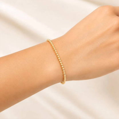 Women's Beaded Bracelet - 3mm
