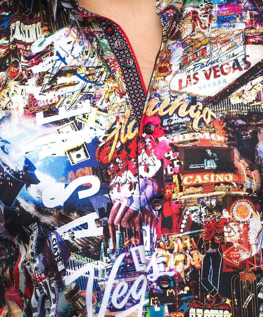 Au Noir - Bellagio Stretch Shirt - Rack Hunt -