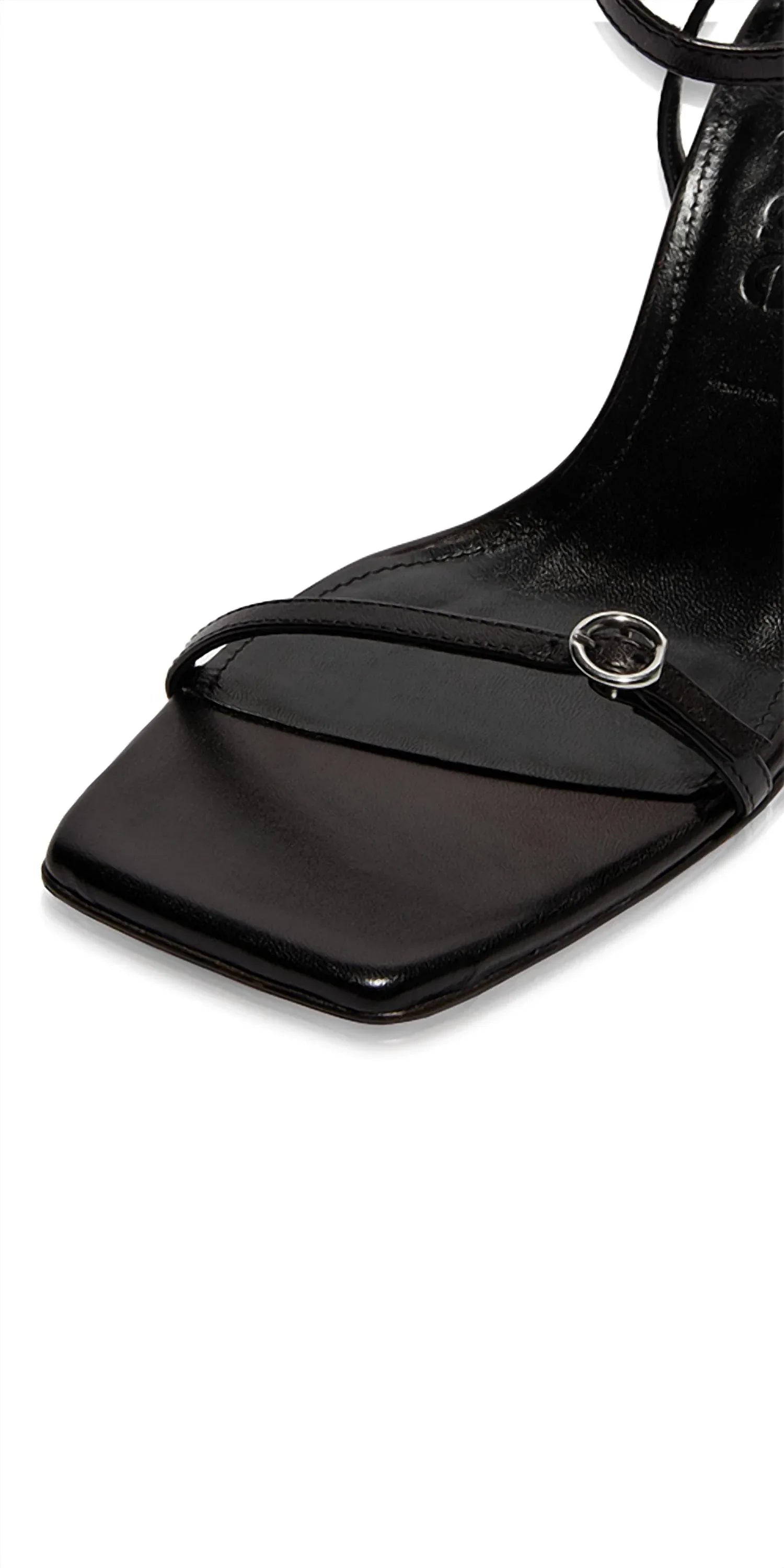 Aeyde - Women's Hallie Leather Heeled Sandals - lifestyle view - Rack Hunt