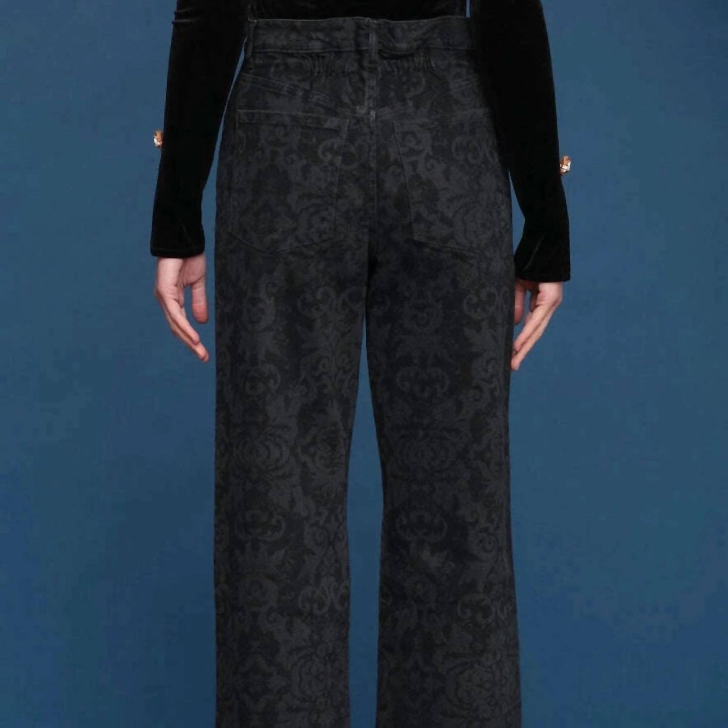 Baroque Wide Leg Jeans