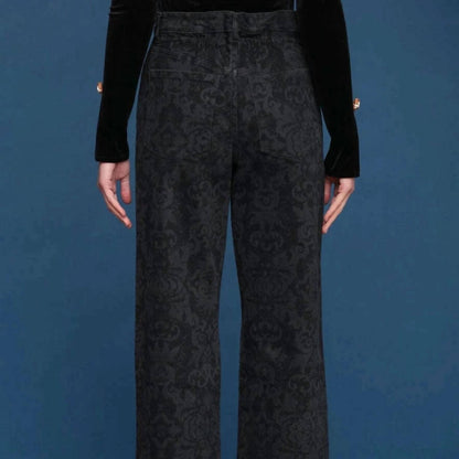Baroque Wide Leg Jeans