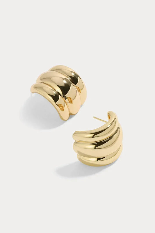 Lili Claspe - Elsa Shield Earrings - Rack Hunt