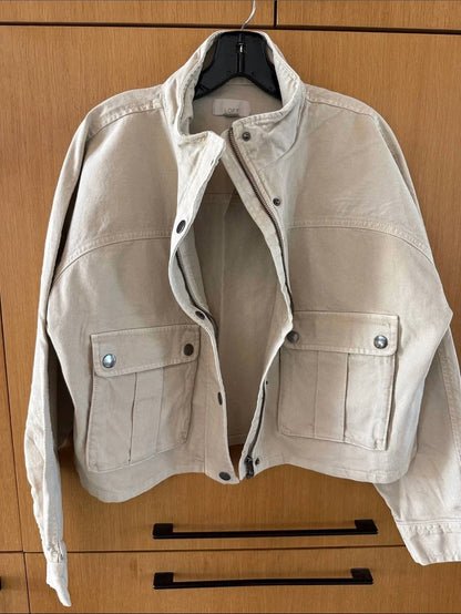 Twill Modern Cargo Jacket