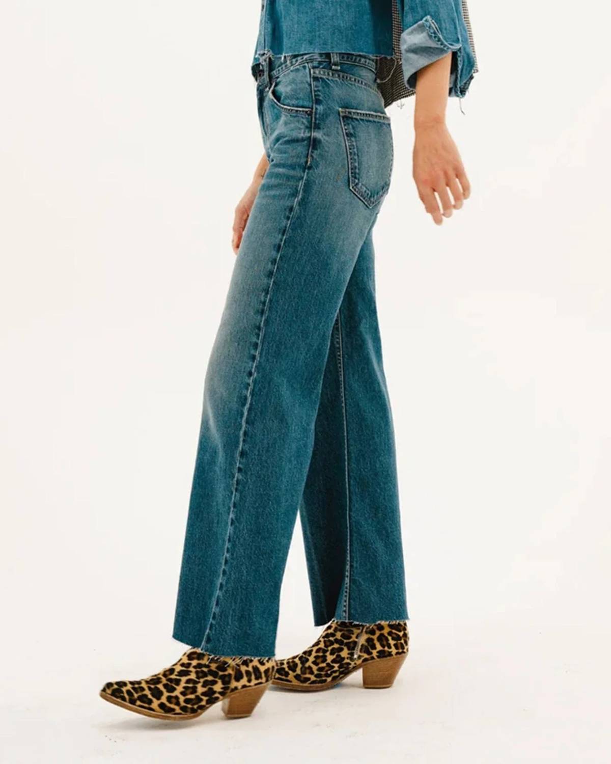 Mercer High Rise Wide Leg Jean