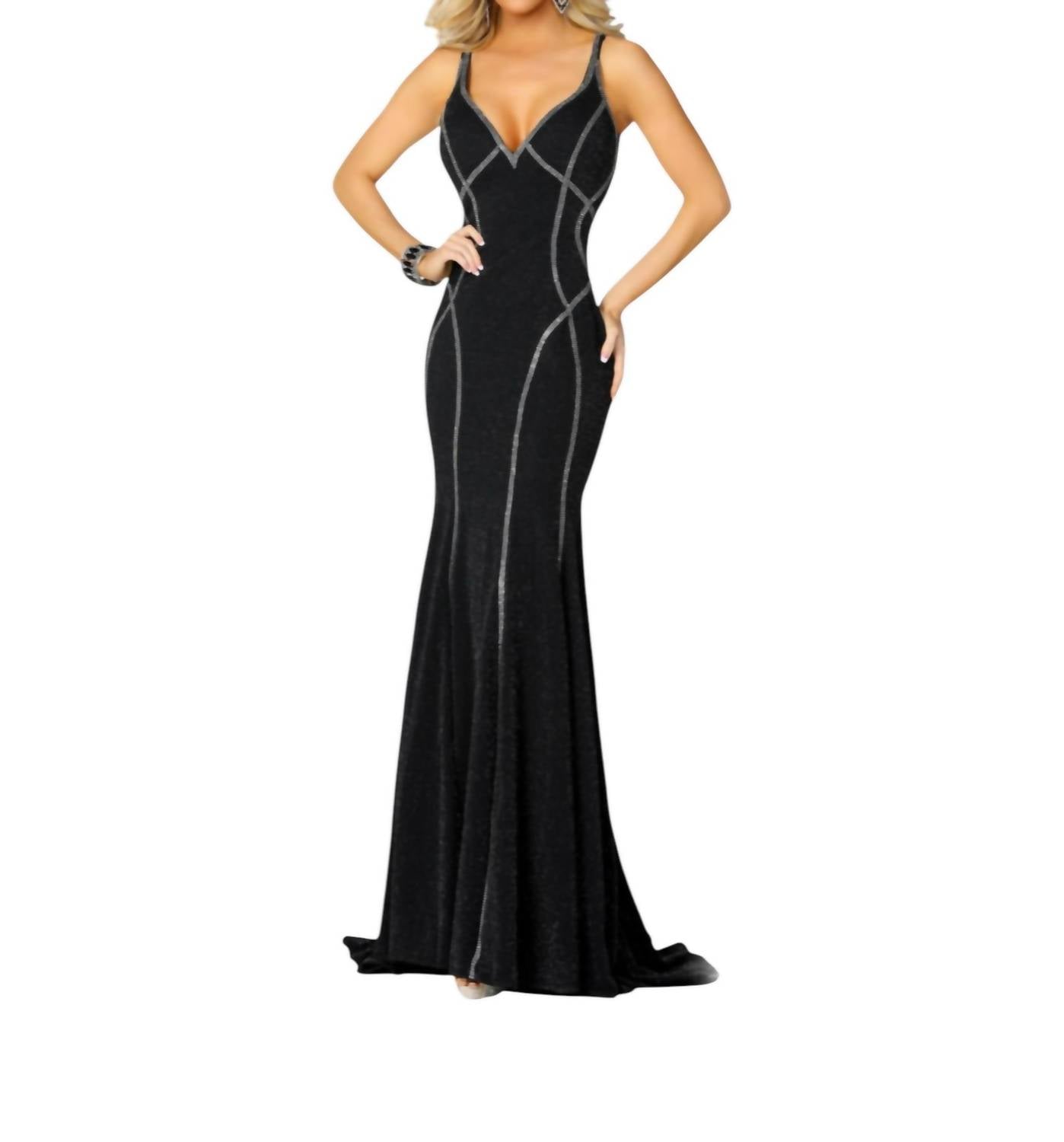 Beautiful Shimmery Evening Gown