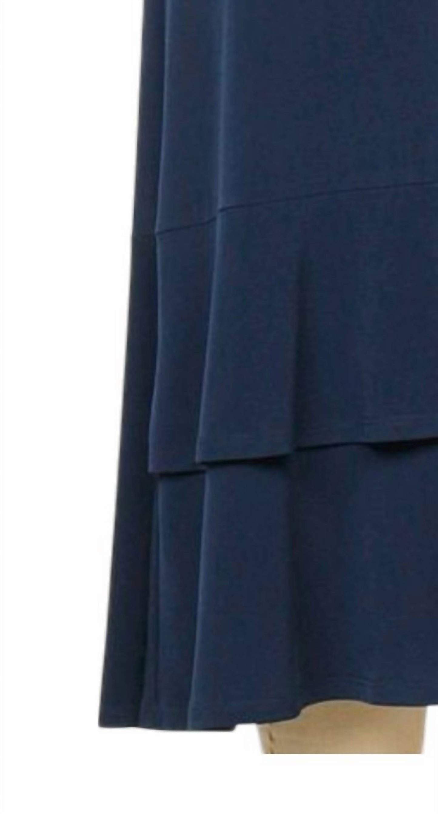 Women's Fact Check Solid Ruff Skirt