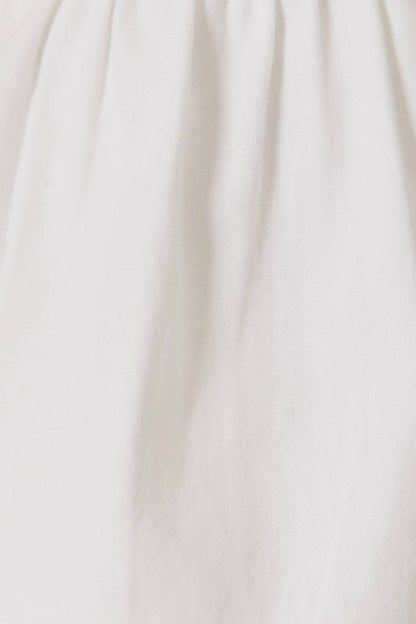 Front Tie Linen Top