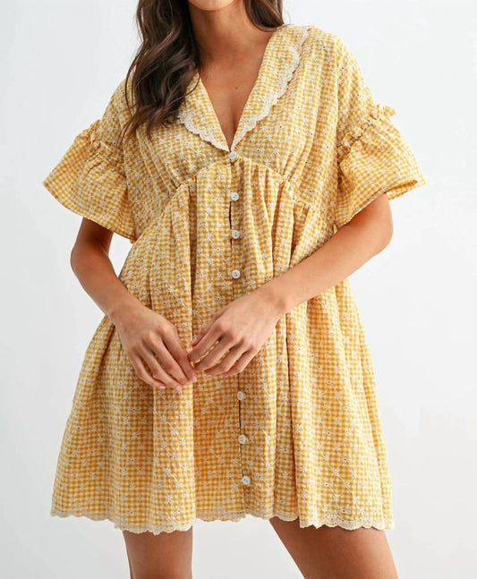 Social Gal Babydoll Dress