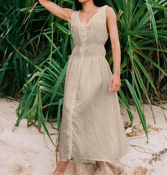 Yoga Jeans - Women's Linen Button Down Dress - Rack Hunt