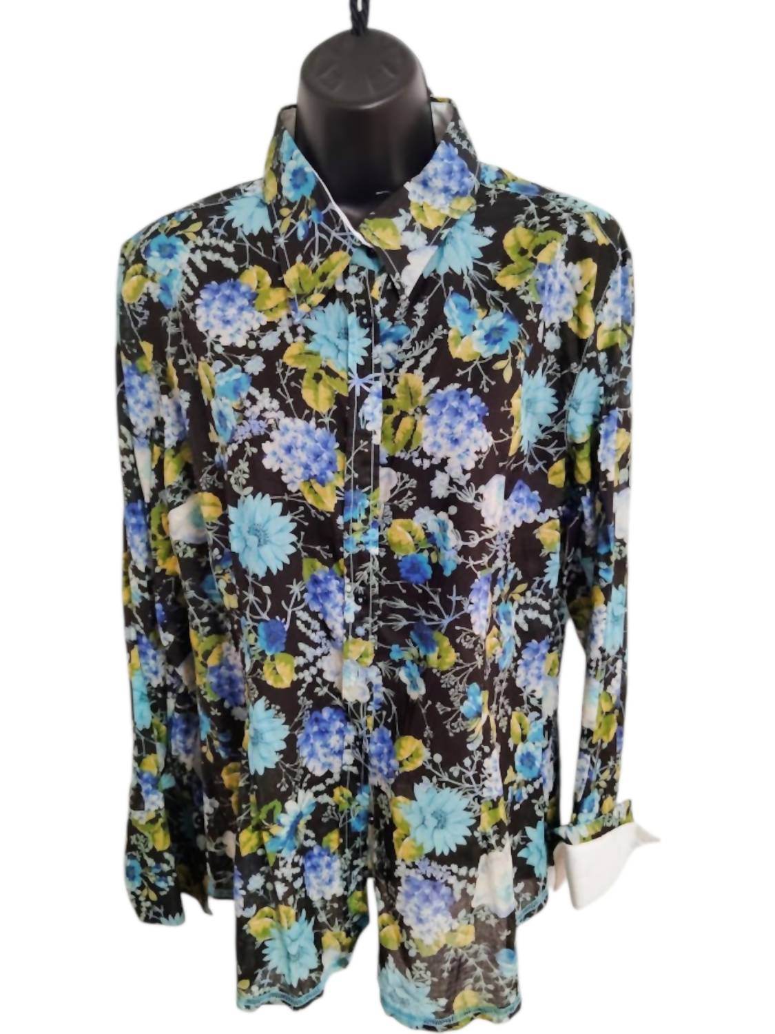 George Roth - Women's Floral Cotton Blouse - Rack Hunt -