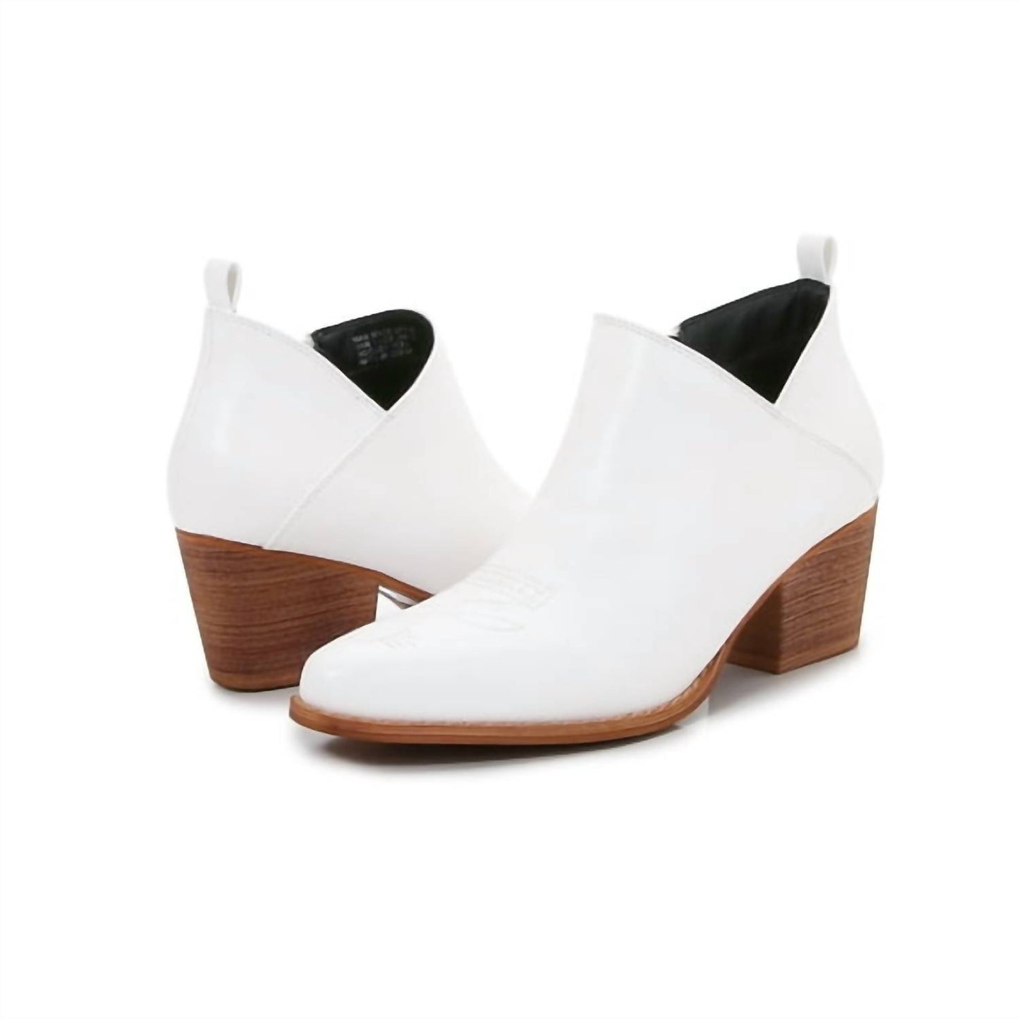 Women's Boho Embroidered Casual Ankle Bootie