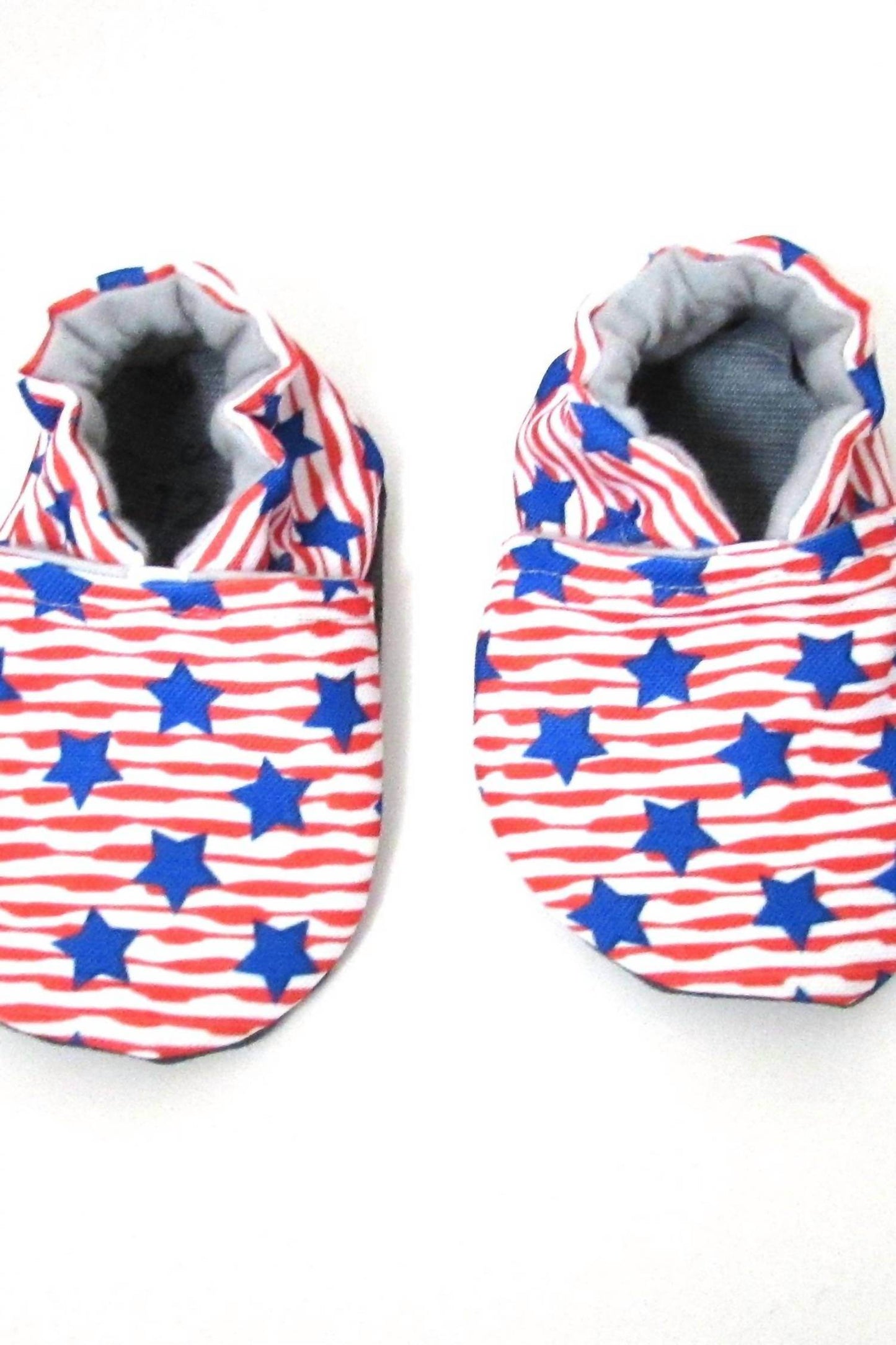 Cabooties - Baby Stars And Stripes Canvas Shoes - Rack Hunt -