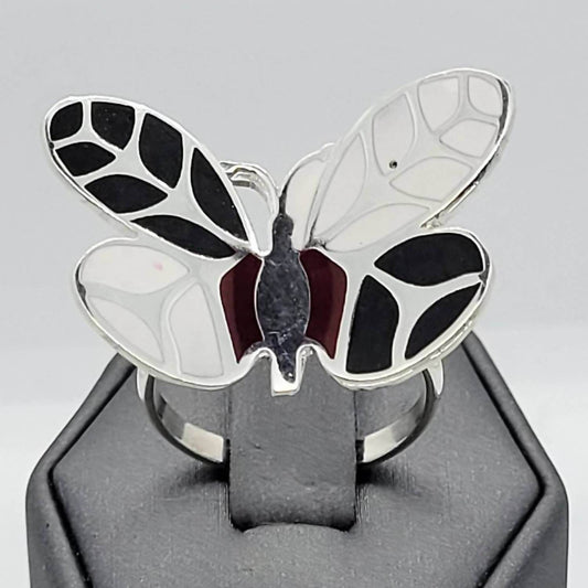 Costello International - Enameled Butterfly Ring - Rack Hunt -