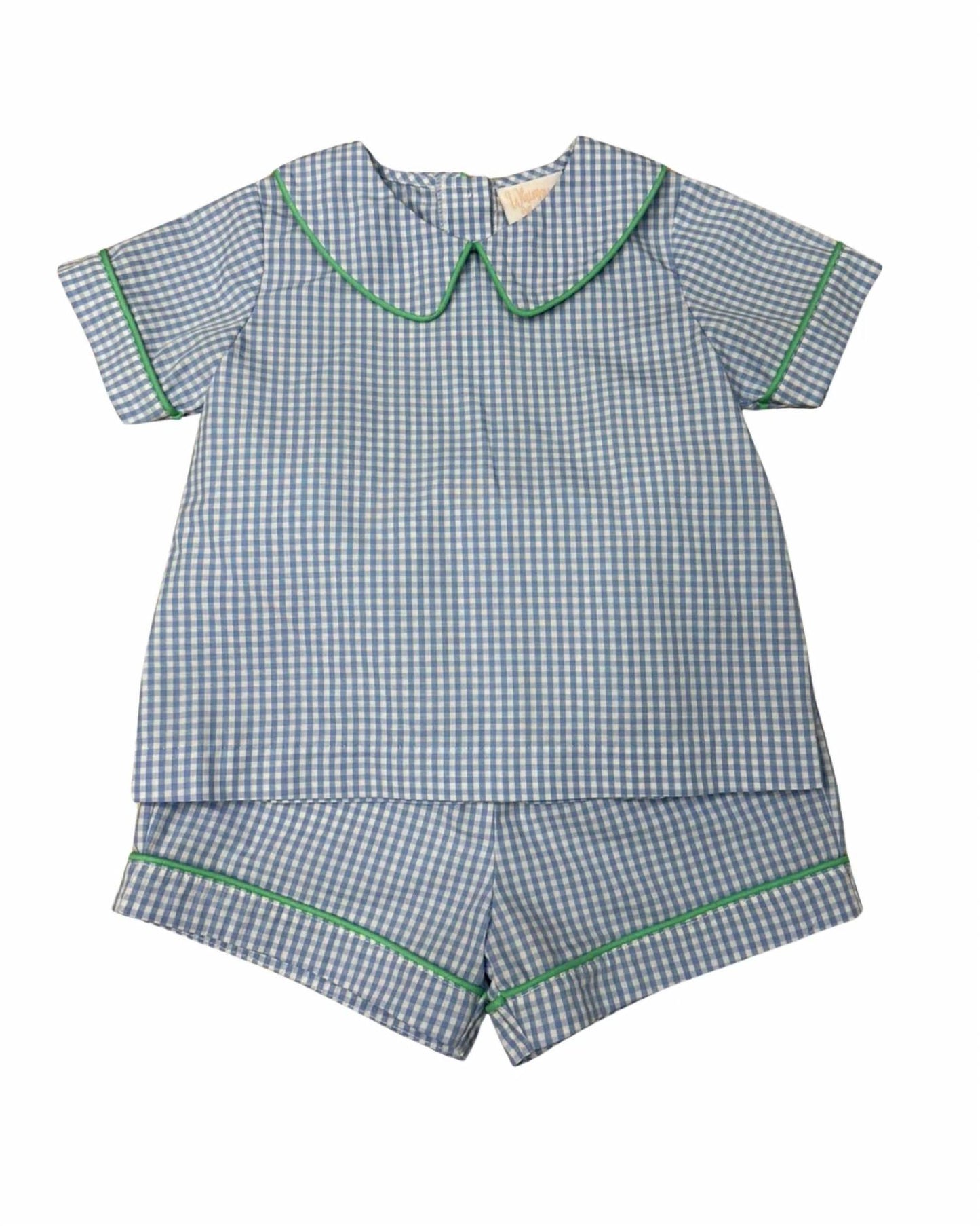 Kids' Collared Short Set