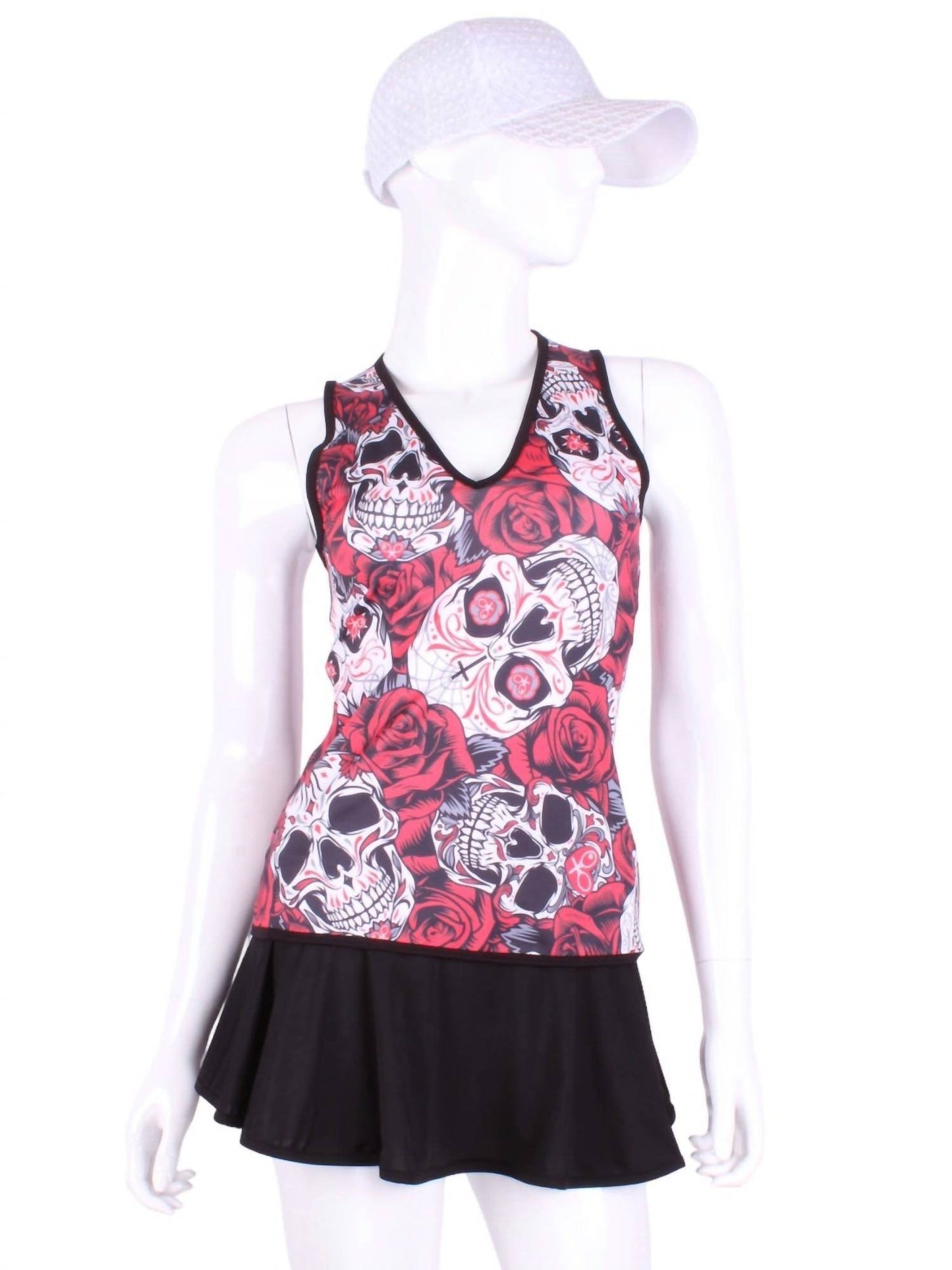 Love Love Tennis - Women's Limited Straight Back Vee Tank - Rack Hunt