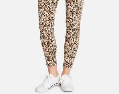 Animal Printed Ankle Skinny Jeans