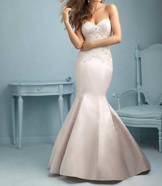 Strapless Wedding Gown