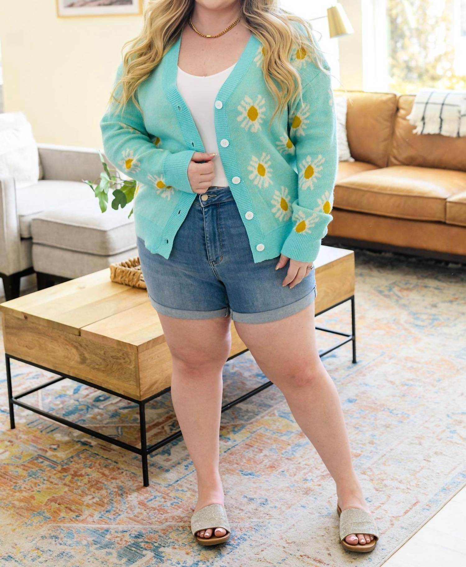 Ave Shops - Daisy Dearest Floral Cardigan - Rack Hunt -