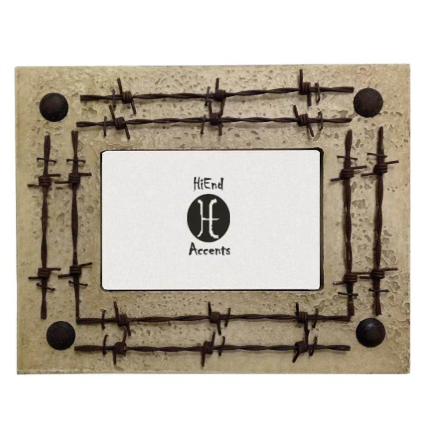 Paseo Road - Double Barbwire Frame 4x6 - Rack Hunt -