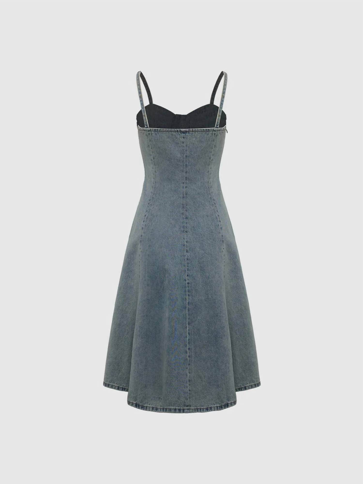 Urban Revivo - Camisole Denim Dress - Rack Hunt