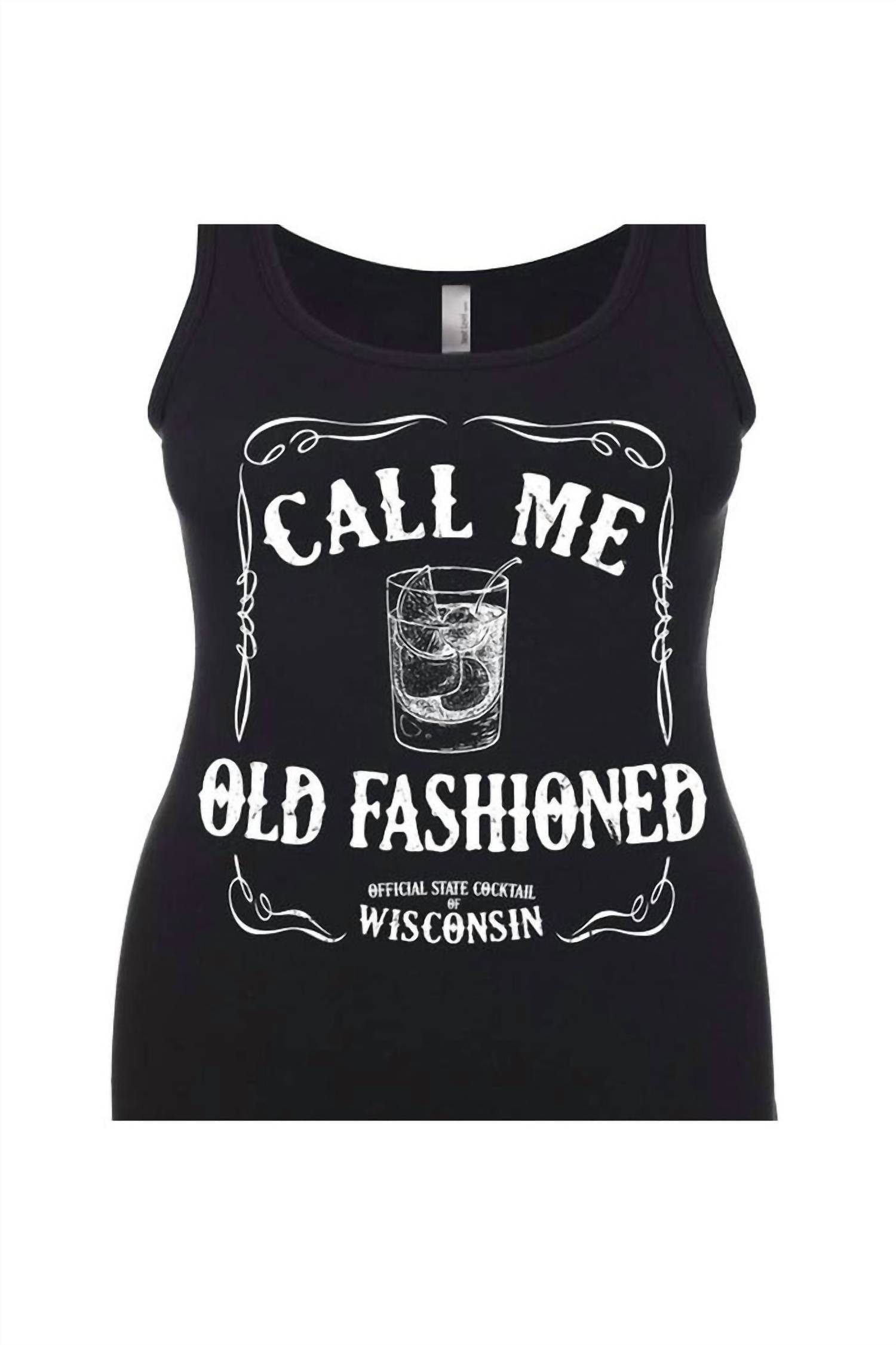 Wi-Wear - Women's Call Me Old Fashioned Ladies Tank Top - Rack Hunt -