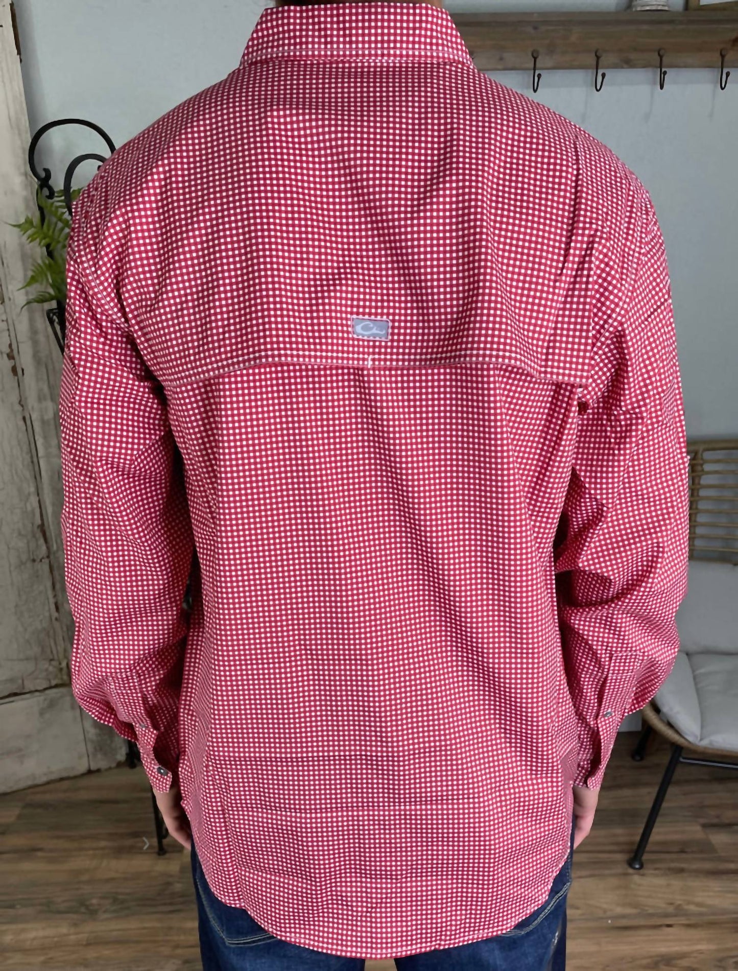 Arkansas Frat Gingham Shirt