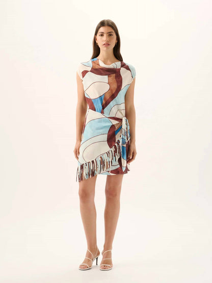 Remy Fringe Mini Dress