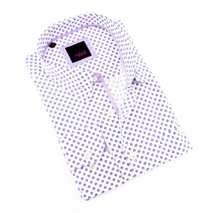Men's Digital Print Shirt With Pockets