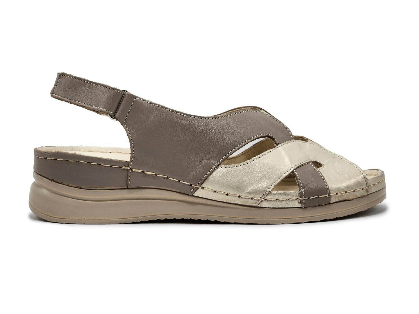 Helios - Women's Calliope Leather Sandals - Rack Hunt -