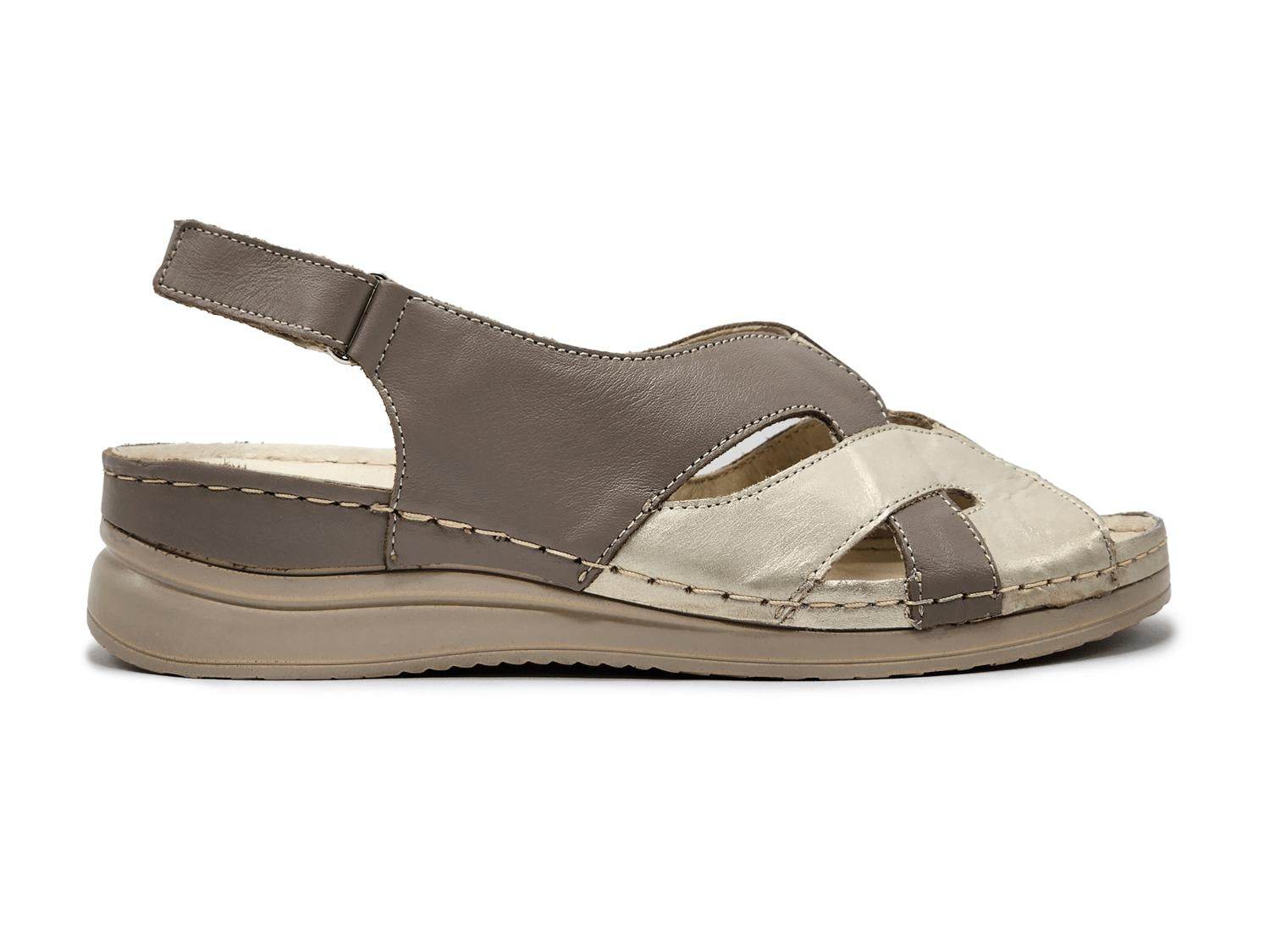 Helios - Women's Calliope Leather Sandals - Rack Hunt -