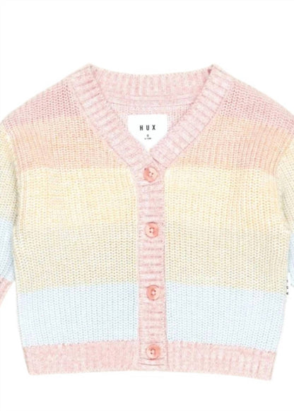 Girls Soft Organic Cotton Cardigan