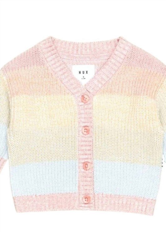 Girls Soft Organic Cotton Cardigan