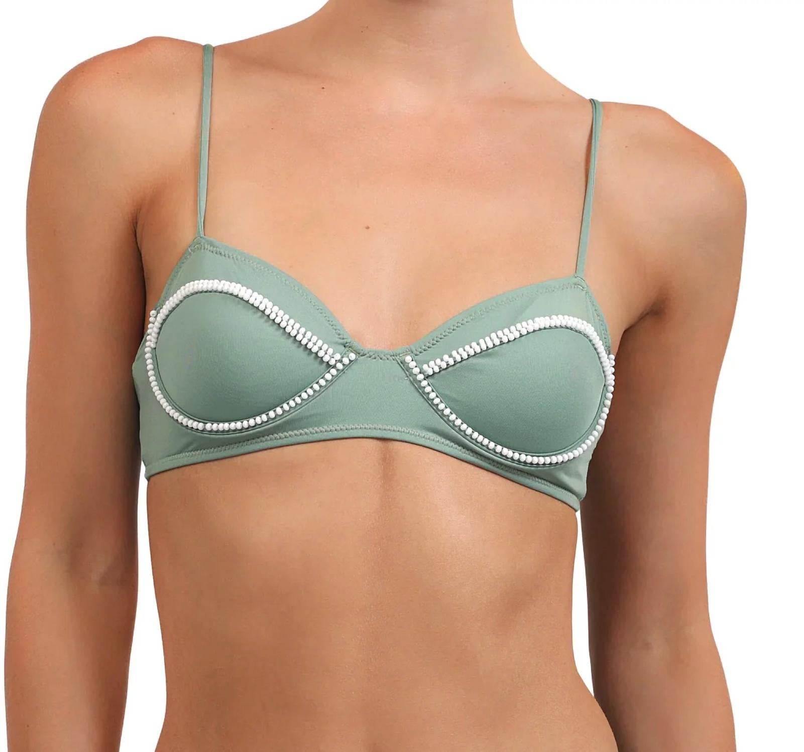Sea Salt - Lime Bikini Top - Rack Hunt -