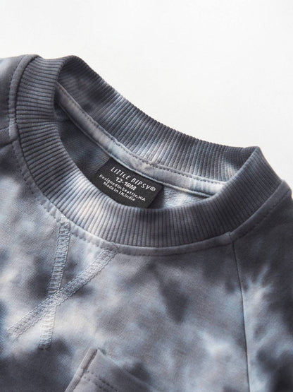 Big Kid Marble Pullover