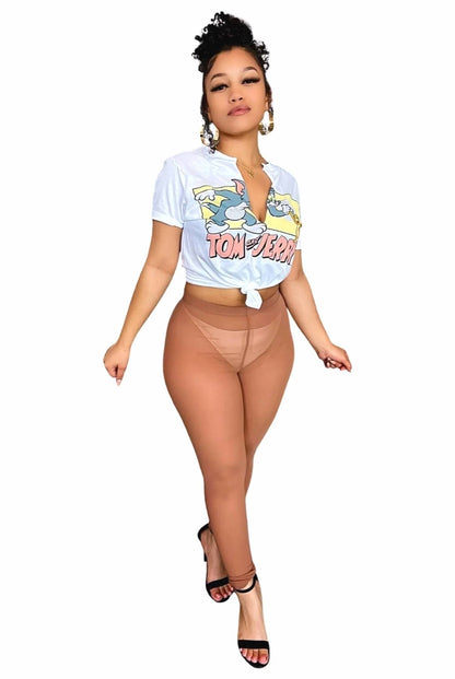 Jalisa Sheer Leggings