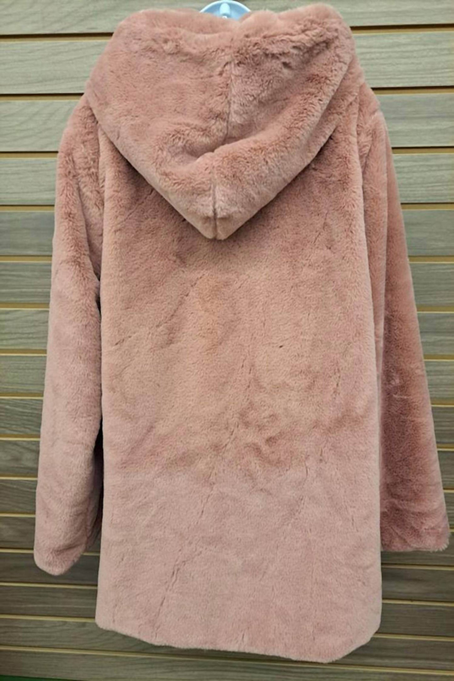 Janice Apparel - Women's Velour Jacket Hooks To Close Pockets - Rack Hunt -