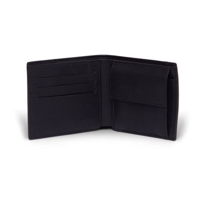 Men's Logo Embossed Two Tone Bi-fold Wallet